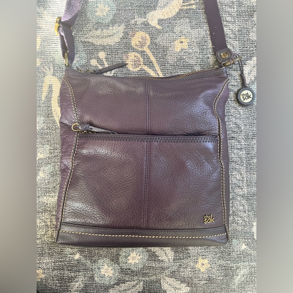The Sak Purple Crossbody Bag - Picture 8 of 9